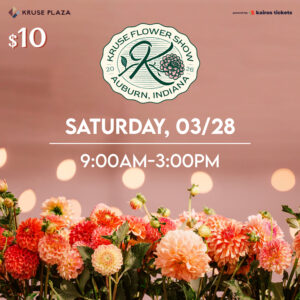 General Admission | Kruse Flower Show | Saturday - March 28, 2026 (POS)